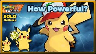 A Possibly Preposterous Pikachu Playthrough - Pokémon FireRed Solo Challenge