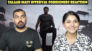 Salaar Mass Interval Scene Reaction by Foreigners | Prithviraj Entry | Salaar Movie Part 4