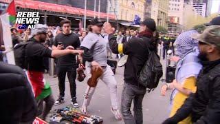 Shocking NEW FOOTAGE of busker attack shows what really happened