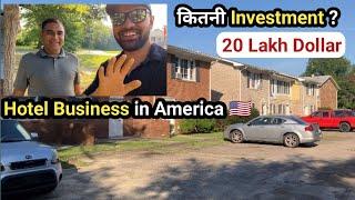 Hotel Business In America | $20 Lakh | Hotel Business in USA owned by Gujrati People | Hindi Vlog