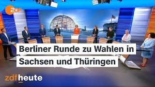 Spitzenpolitiker der Parteien zu den Ergebnissen der Landtagswahlen in Sachsen und Thüringen