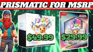 PRISMATIC EVOLUTIONS FOR MSRP ON RELEASE DAY! My Investing & Collecting Plans!