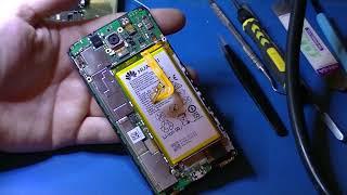 Ремонт телефона Huawei Honor 7 - замена разбитого дисплейного модуля.