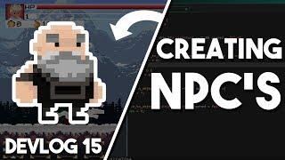 Awoken Devlog #15 - Creating NPC's - Indie Game