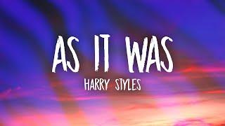 Harry Styles - As It Was (Lyrics) | you know it's not the same as it was