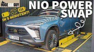 NIO POWER SWAP getest | Volle accu in 5 minuten?! | HUGE Car Guy Test