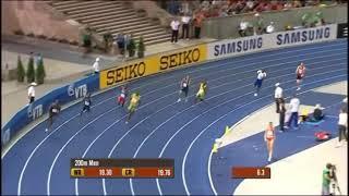 Usain Bolt 200m 19.19 World Record In Berlin 2009