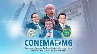 CONEMAD MG  - 45ª AGE - ADBRASILJF - CULTO AO VIVO - 13/09/2024