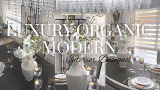 NEW FURNITURE!!! SUMMER DINING ROOM | HOW TO DECORATE A LUXURY SPACE |  LUXURY ORGANIC MODERN