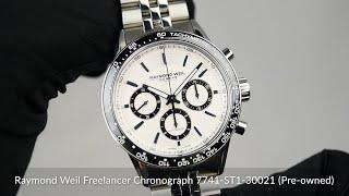 Raymond Weil Freelancer Chronograph 7741-ST1-30021 (Pre-owned)