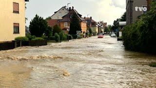 Gewitter, Starkregen, Hochwasser: Unwetter hinterlassen in Oberfranken ihre Spuren