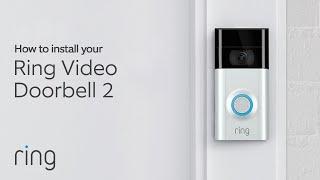 How to Install Ring Video Doorbell 2 | Connect to Existing Doorbell