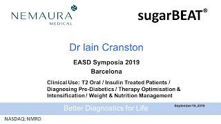 Nemaura Medical EASD Symposia 2019 - Dr Iain Cranston Presentation