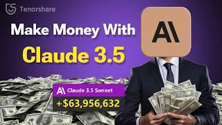 How to Use Anthropic Claude 3.5 Sonnet Free to Make Money- 5 Ultimate Ways  | Beats GPT-4o