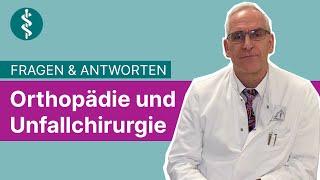 Orthopädie und Unfallchirurgie: Fragen und Antworten | Asklepios