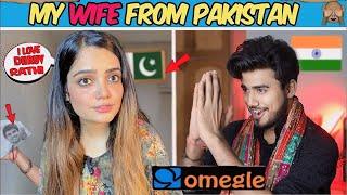 OMEGLE - My Wife From Pakistan - But She Love Dhruv Rathee | Found Love on Omegle | Omegle India