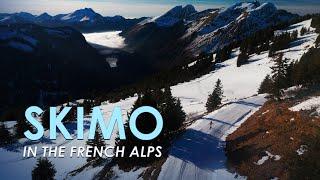 Skimo in the French Alps - DJI Air 3 - FX3