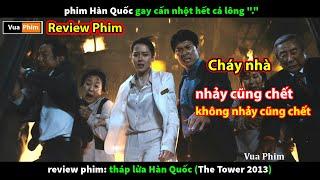 Hỏa Hoạn đi Thang Máy và cái kết - review phim Tháp Lửa Hàn Quốc