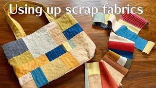 Use up scrap fabrics efficiently and make something beautiful!