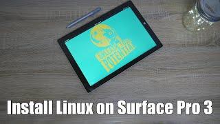 How to Install Linux on a Surface Pro 3