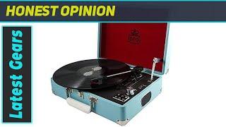 Exploring the GPO Attache Protelx Blue Briefcase Vinyl Record Player - A Comprehensive Review