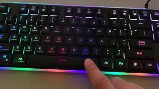 Redragon Dyaus2 - RGB effects