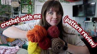 crochet with me (pattern review)