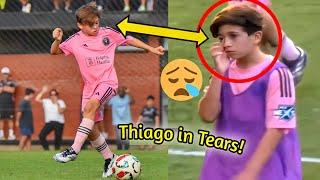 Thiago Messi in tears as Inter Miami 1-1 draw against City Torque | Newell's cup