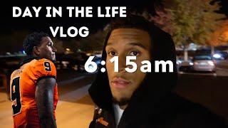 DAY IN THE LIFE OF A D1 FOOTBALL PLAYER (VLOG #1)