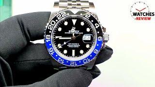 مراجعة ساعة رولكس باتمان جي ام تي 2 | (review and unboxing for rolex watch GMT-Master II (BATMAN