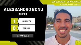 Alessandro Bonu difensore Ferrini 07-09-2024 - Diario Sportivo