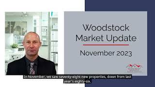 Woodstock Real Estate Market Update - November 2023