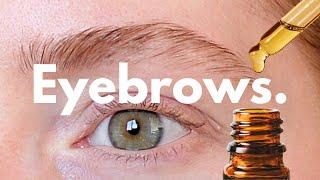 I tried CASTOR OIL on just 1 eyebrow for 60 days. My growth results.