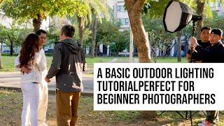 A Step by Step Basic Outdoor Portrait Lighting Tutorial Perfect for Beginner Photographers