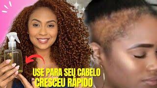 FAÇA SEU CABELO CRESCER MUITO ENQUANTO DORME - RECEITA CASEIRA QUE VAI FAZER SEU CABELO CRESCER