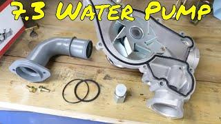 How to replace the 7.3 Ford Diesel Powerstroke water pump, quickly and simply!