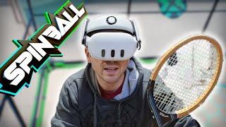 A New Mixed Reality Sport Has Arrived! - Spinball Review - Meta Quest VR