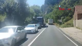 Restricții de circulație și trafic de coșmar pe DN6   drumul ce leagă Oltenia de Banat