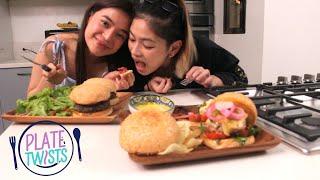 PLATETWISTS Episode 3 | CHORIZO LANGKA BURGER & BALUT BURGER | Bianca De Vera & Gillian Vicencio