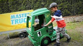 Master Truck 2019 Electric Mercedes Truck for Kids- carwash