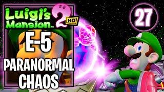 Luigi's Mansion 2 HD - E-5 Paranormal Chaos - Gameplay Walkthrough Part 27