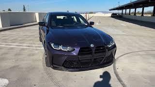 Tour the 2023 M3 Competition xDrive 50 Jahre in Techno Violet | 4K