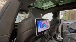 Audi Q8 Back Seat Rosen Entertainment System