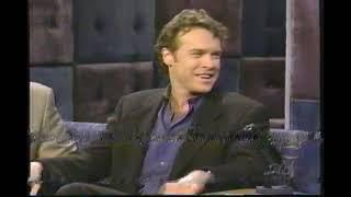 Tate Donovan on Late Night October 15, 1998