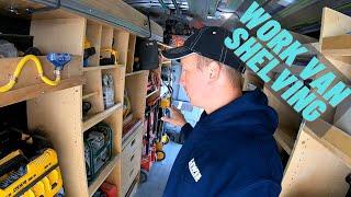 Work Van Shelving Layout - How to Design & Build Efficient Van Storage Shelving