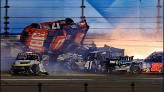 Top 10 NASCAR Crashes of 2024 Speedweeks