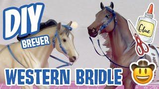 HOW TO MAKE A WESTERN BRIDLE FOR YOUR MODEL HORSES!!!