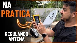 Achando sinal da antena ku starone c2/d2 em 30 segundos com sat link 6933