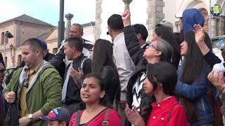 CATÓLICOS INTENTAN IMPEDIR PREDICACIÓN EN LA PLAZA DEL QUINCHE, ECUADOR (29-06-2019)