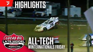 Winternationals Night #2 | Lucas Oil Late Models at All-Tech Raceway 1/31/25 | Highlights